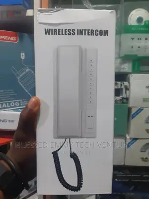 Rechargeable Wireless Intercom, White