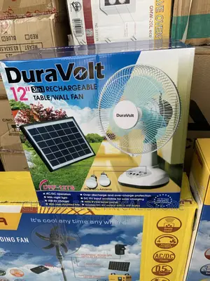 Dura Volts Rechargeable Fan