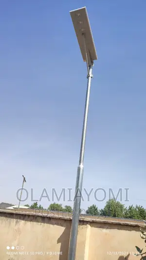 Galvanized Steel Solar Pole