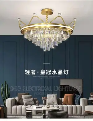 Nordic Style Crystal Chandelier