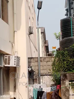 Strong Galvanized Solar Pole