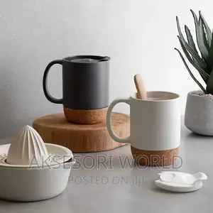 Coffee Mug With Detachable Cork Base