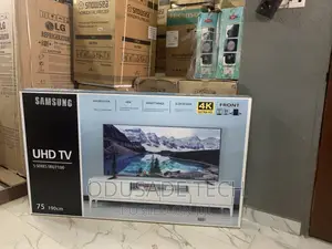 (Brand -New) Sart Samsung Tv Iru7100 75''