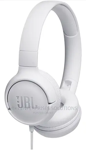 JBL TUNE 500 - Wired on-Ear Headphones - White