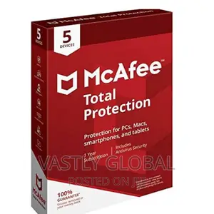 McAfee Total Protection - 5 Users | 1year