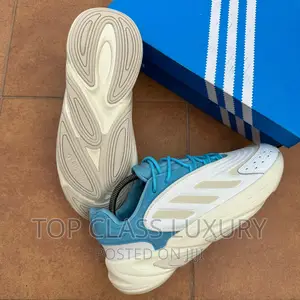 Original Adidas Ozrlia Shoes FTWR White Alluminium Hazy Blue