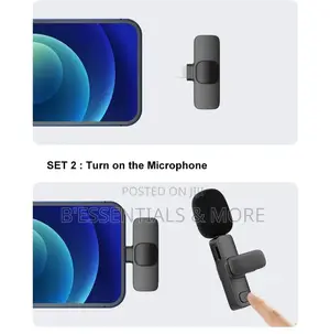 Portable, Plug Play Dual Wireless Microphone