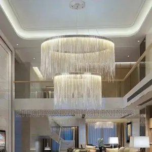 800mm 2 Drop L E D Chandelier Light For Living Room, Duplex
