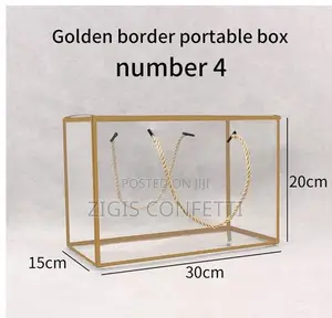 Portable Transparent Gift Box for Candy and Party Favors"