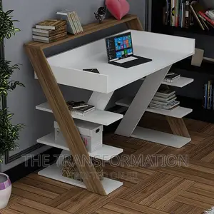 Desk With Book Shelf