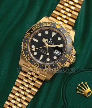 High Grade Rolex GMT-Master (Yellow Gold ) Sports Edition