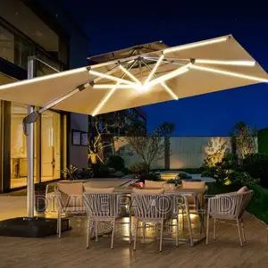 Garden Solar Umbrella 9ft/9ft