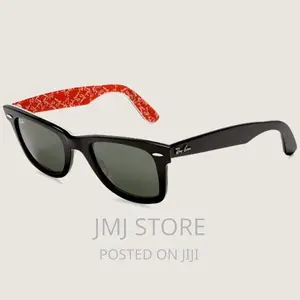Ray Ban Original Wayfarer Print in - Rb2140 - Red