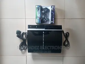 Uk Used Sony Ps3 With Games Installed, Pad and Cables