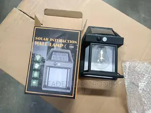 Waterproof Rechargeable Solar Interaction Outdoor Wall Lamp