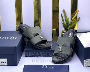 Dior Leather Slipers