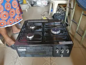 Rinnai Fairly Used Gas Cooker 3 Burner With Oven Glass Top