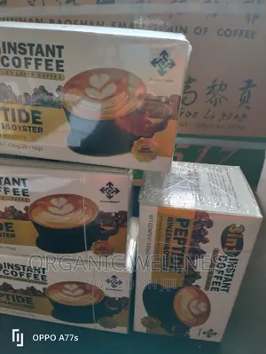 It Is Three in One Coffee With Peptide Make U Strong Active