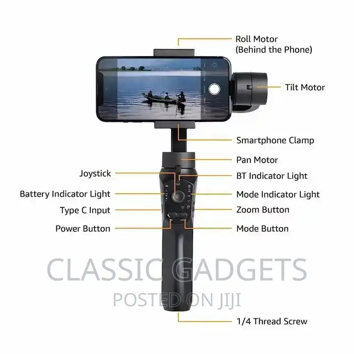F10 Pro 3-Axis Wireless Bluetooth Gimbal Stabilizer