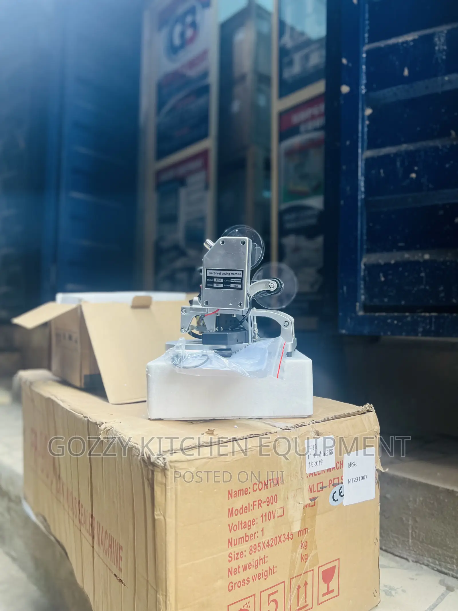 Manual Date Coding Machine (Industrial)