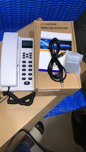 Wireless Intercom Display White