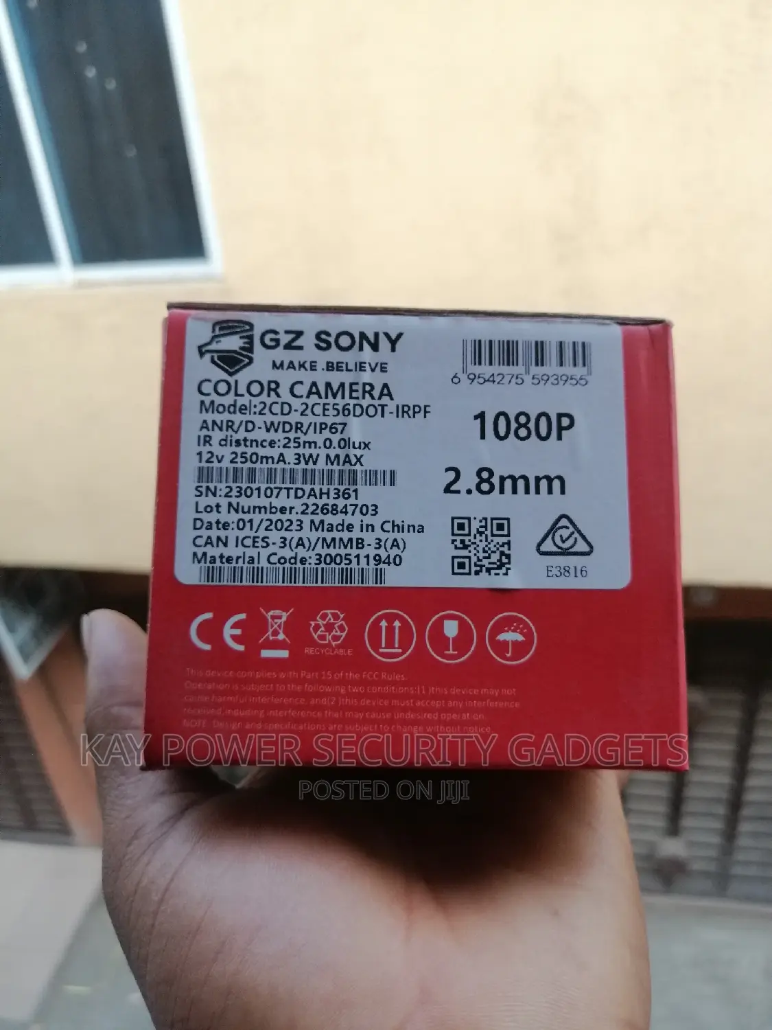 Gz Sony Indoor Camera
