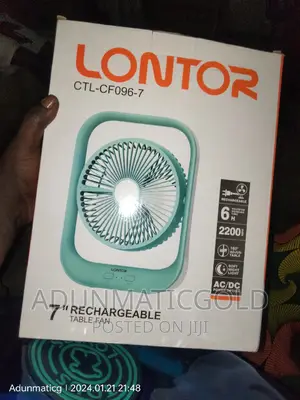 Lontor 7 Rechargable Fan