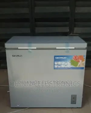 Brand New SKYRUN 200L Chest Freezer/Silver Color/External/