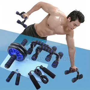 6in1 Multifunctional Tonifying Home Gym Workout/Exercise Set