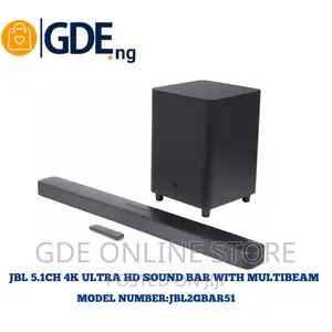 JBL 5.1ch Ultra HD Soundbar With Wireless Subwoofer