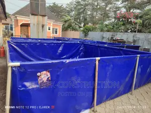 Mobile Fish Pond Tarpaulin ( Payment on Delivery)