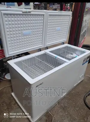 Brand New Skyrun 550L Double Door Chest Freezer>>External>>