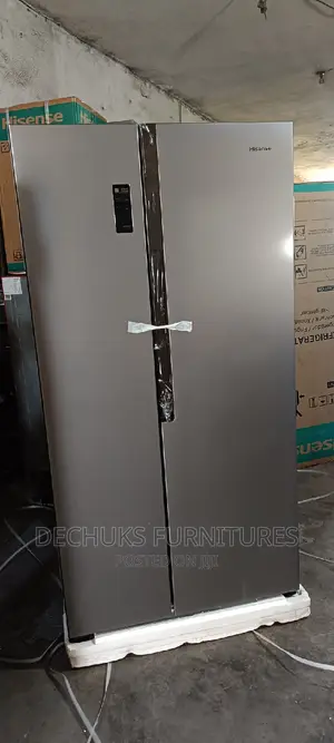 Brand New Hisense Side by Side Fridge With Display (516litr)