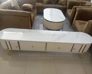Luxury Tv Stand and Center Table