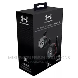 JBL Under Armour FLASH, Sport in-Ear Headphones, Black
