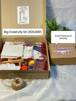 DIY Paint and Sip Kit by Sweeteez Art (Big Christmas Gift)