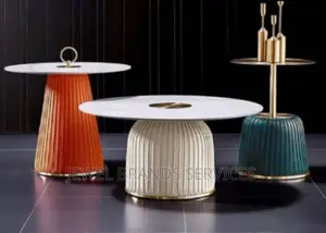 Center Table With 2 Side Stools