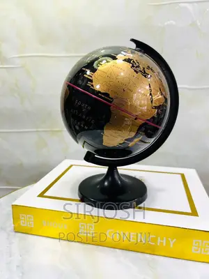 Globe Decor With Plastic