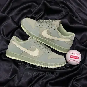 Original Nike Dunk Low Premium Oil Green Sneakers