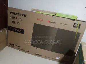 85inches Polystar Smart Tv- Qled