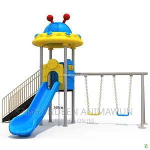 Massive Playground Set With Swing
