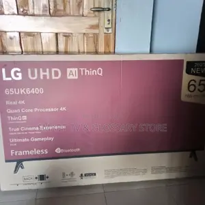 LG 65inches Smart Framless TV With Voice Control