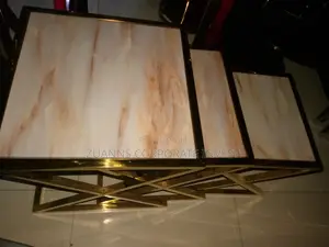 Fancy Marble Side Stools 3 in 1