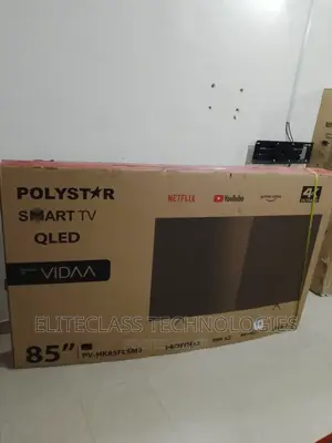 Polystar 85” Smart LED Ultra HD TV With Netflix
