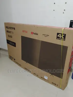 Polystar 85” Smart LED Ultra HD Frameless TV
