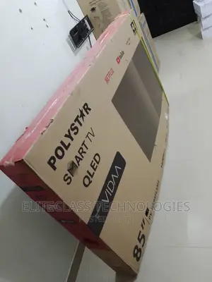 Polystar 85” Smart LED Ultra HD TV (Frameless)