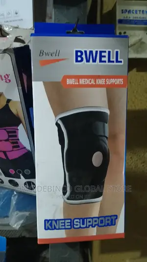 Bwell Functional Knee Support Sizes: M, L, XL, XXL.