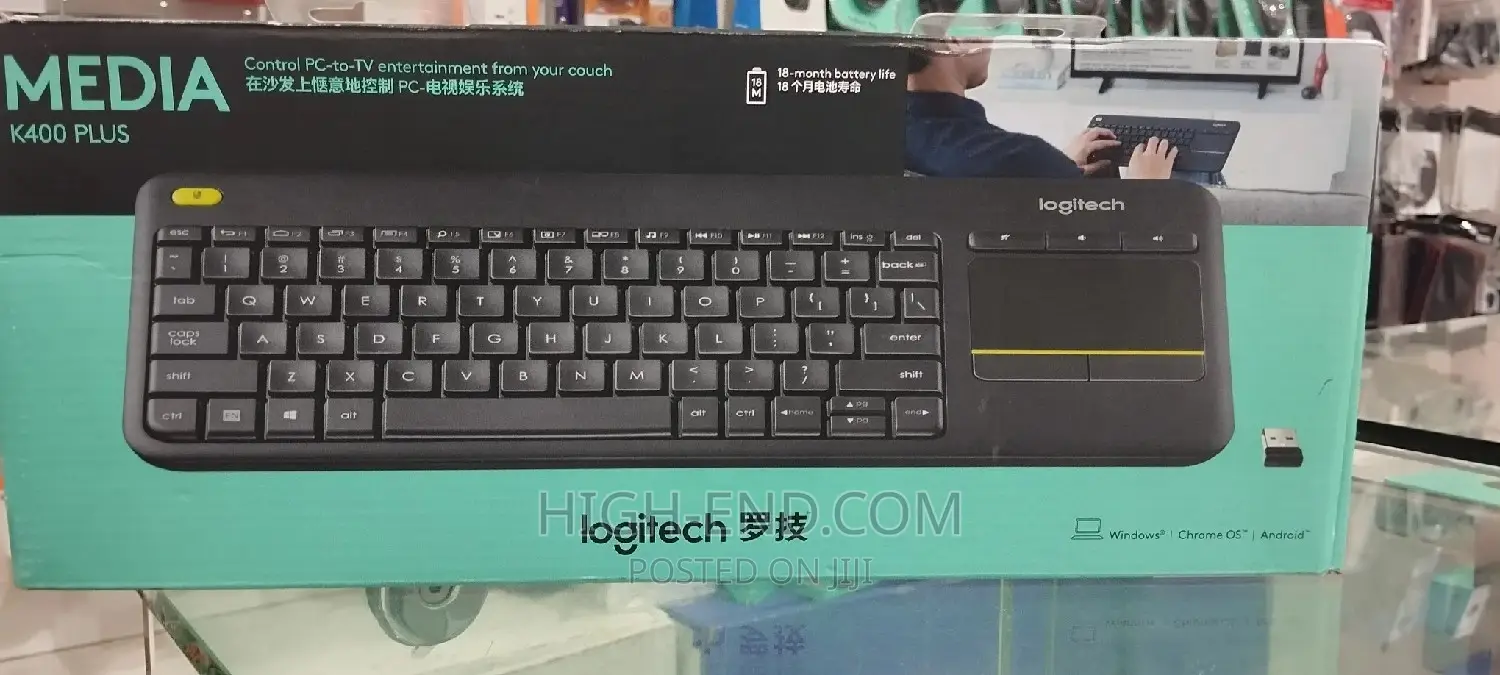 Logitech Media PLUS Wireless Touch Keyboard