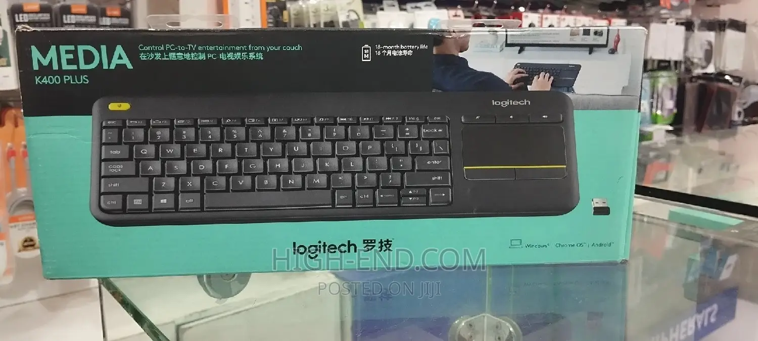 Logitech Media PLUS Wireless Touch Keyboard