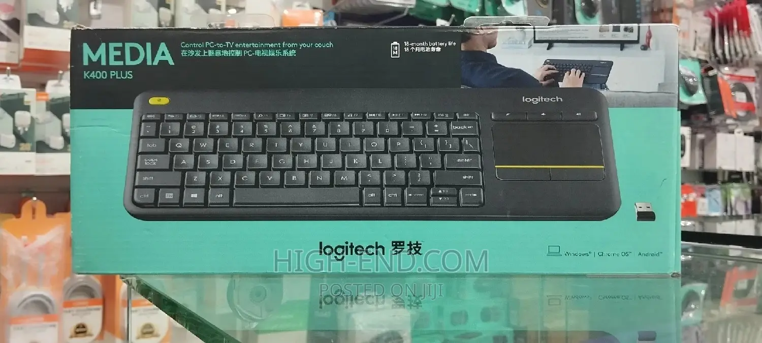Logitech Media PLUS Wireless Touch Keyboard